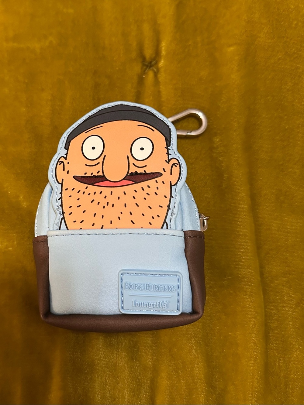 Loungefly. Bobs Burgers. Mini backpack keychain. Bag accessory. Coin purse.